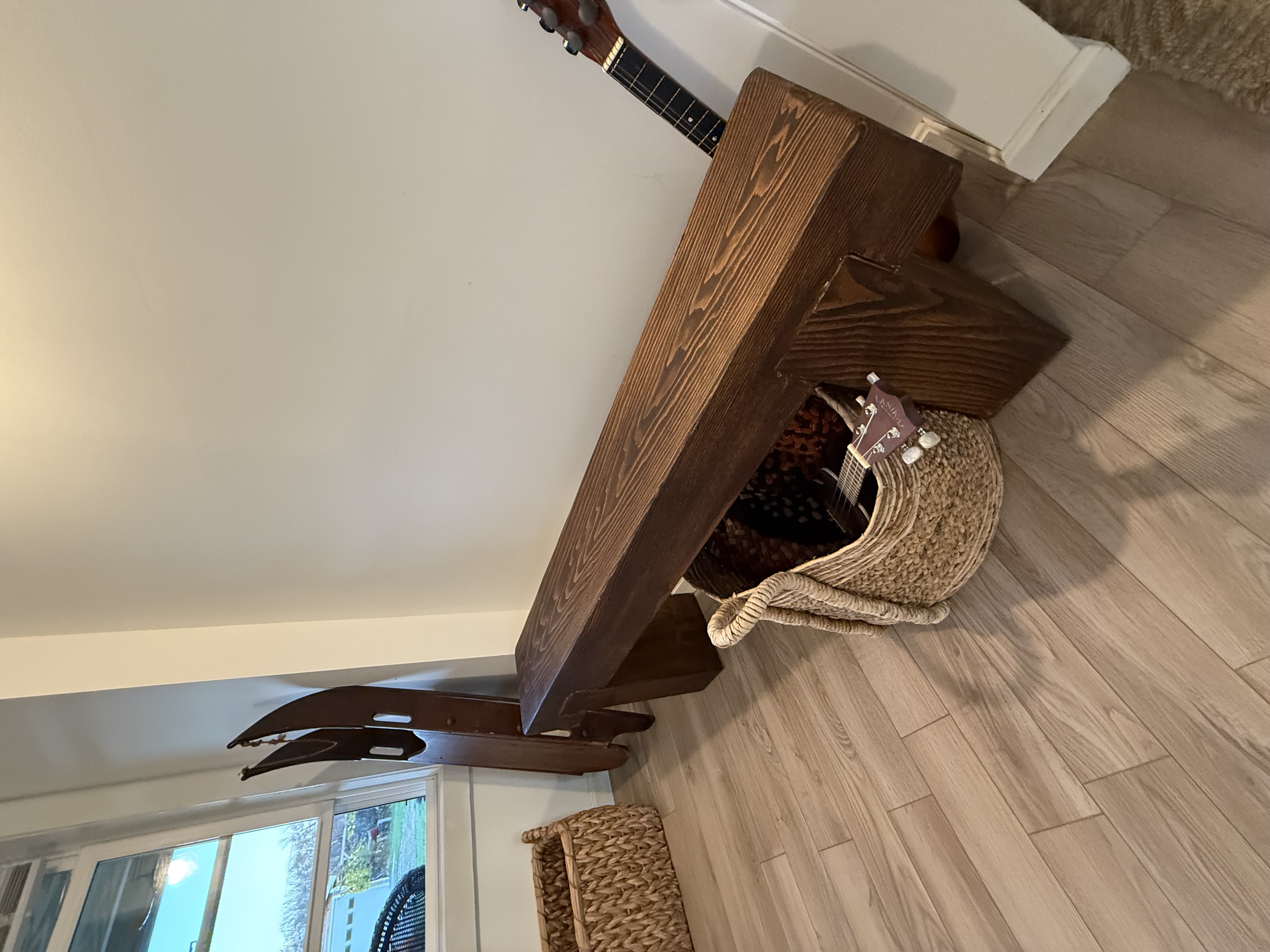 Custom Rustic Bench — Built In House