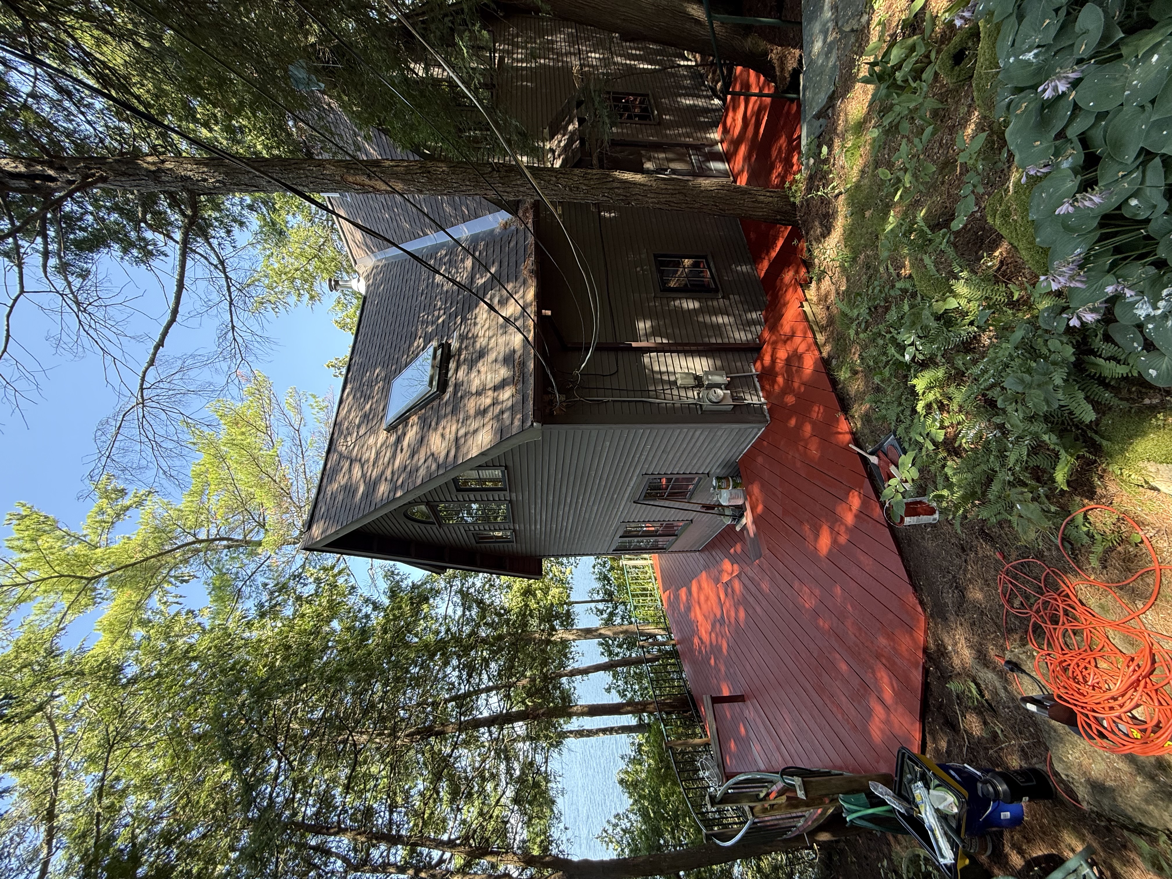 Lakefront Home — Exterior Finishes & Deck Stain
