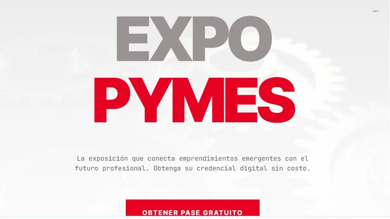 expo pymes template preview