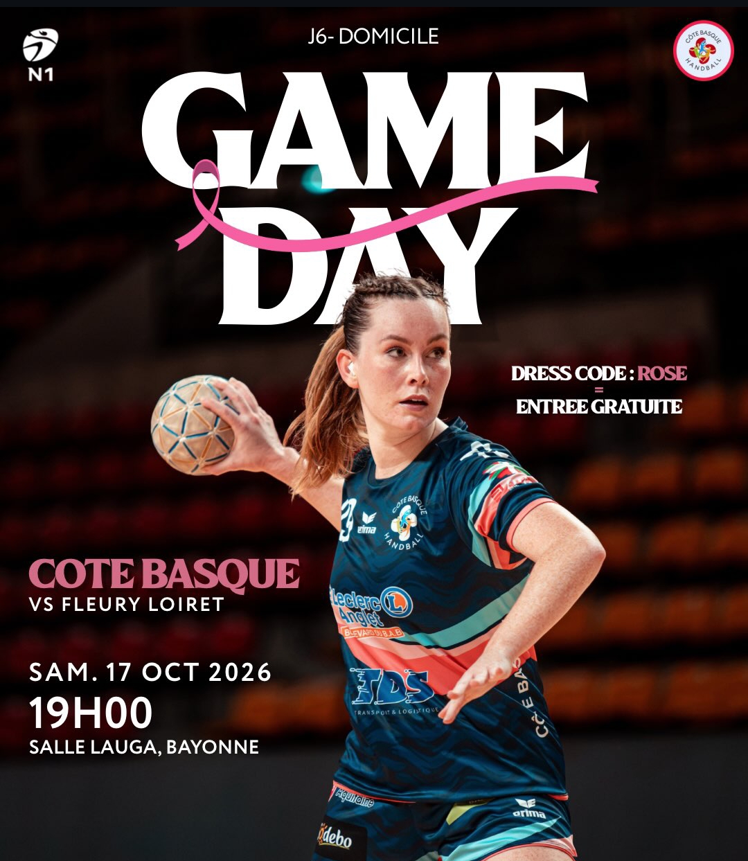 Côte Basque vs Fleury Loiret