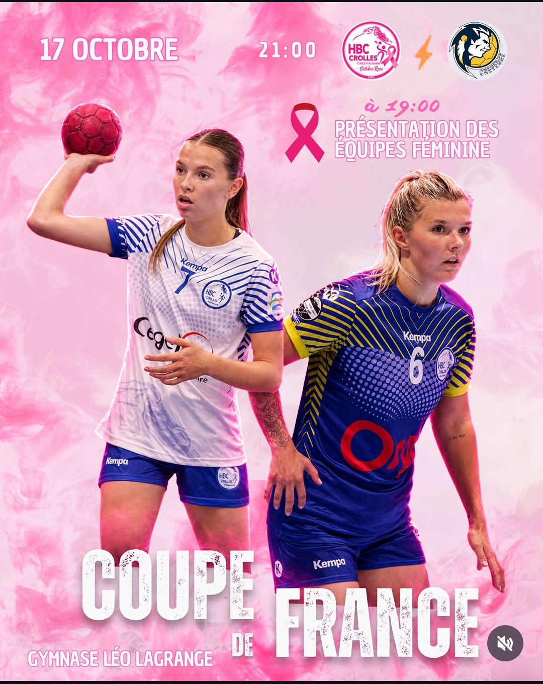 HBC Crolles Grésivaudan vs Cheverny