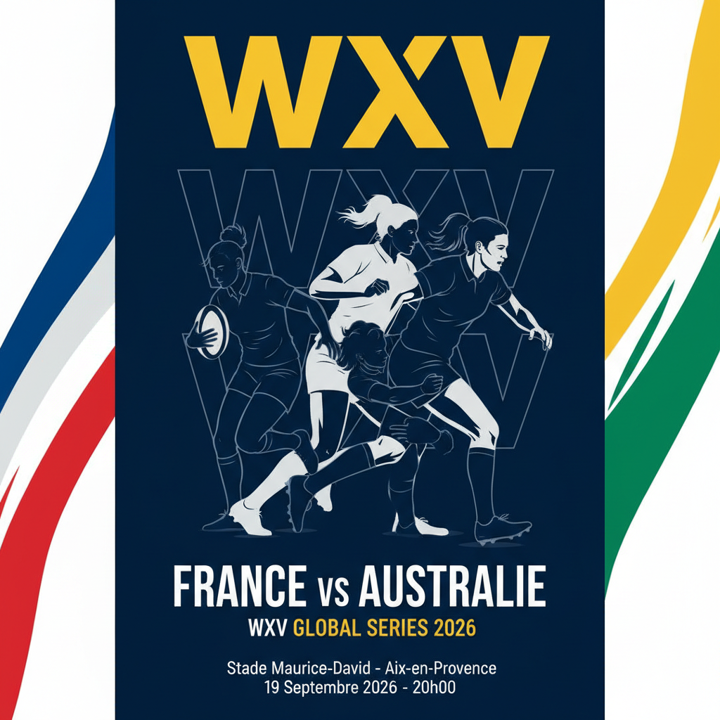 France vs Australie — WXV Global Series 2026