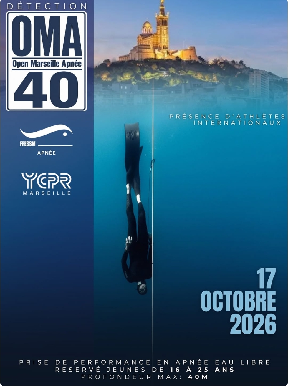 Détection OMA 40 - Open Marseille Apnée