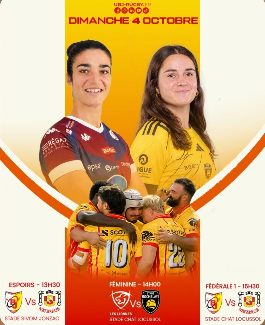 Les Lionnes vs Stade Rochelais - Rugby Féminine