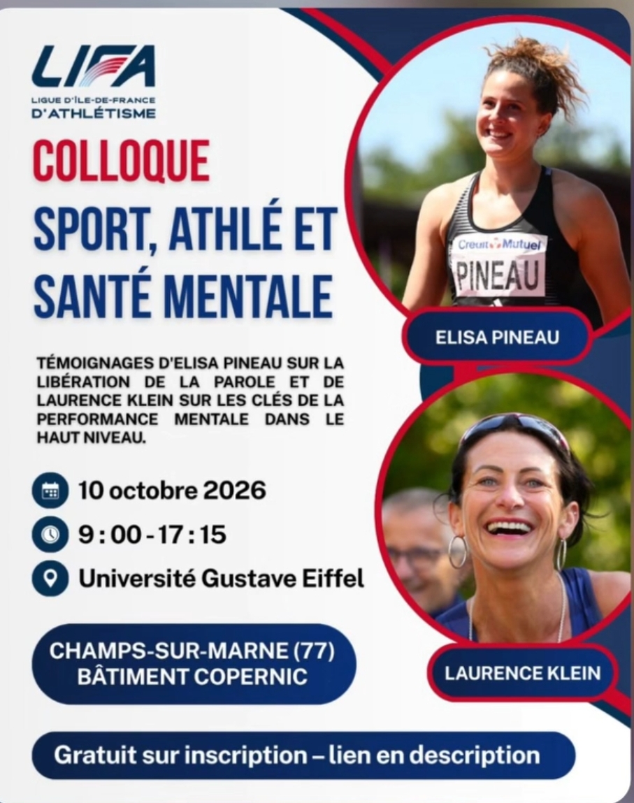 Colloque — Sport, Athlé et Santé Mentale