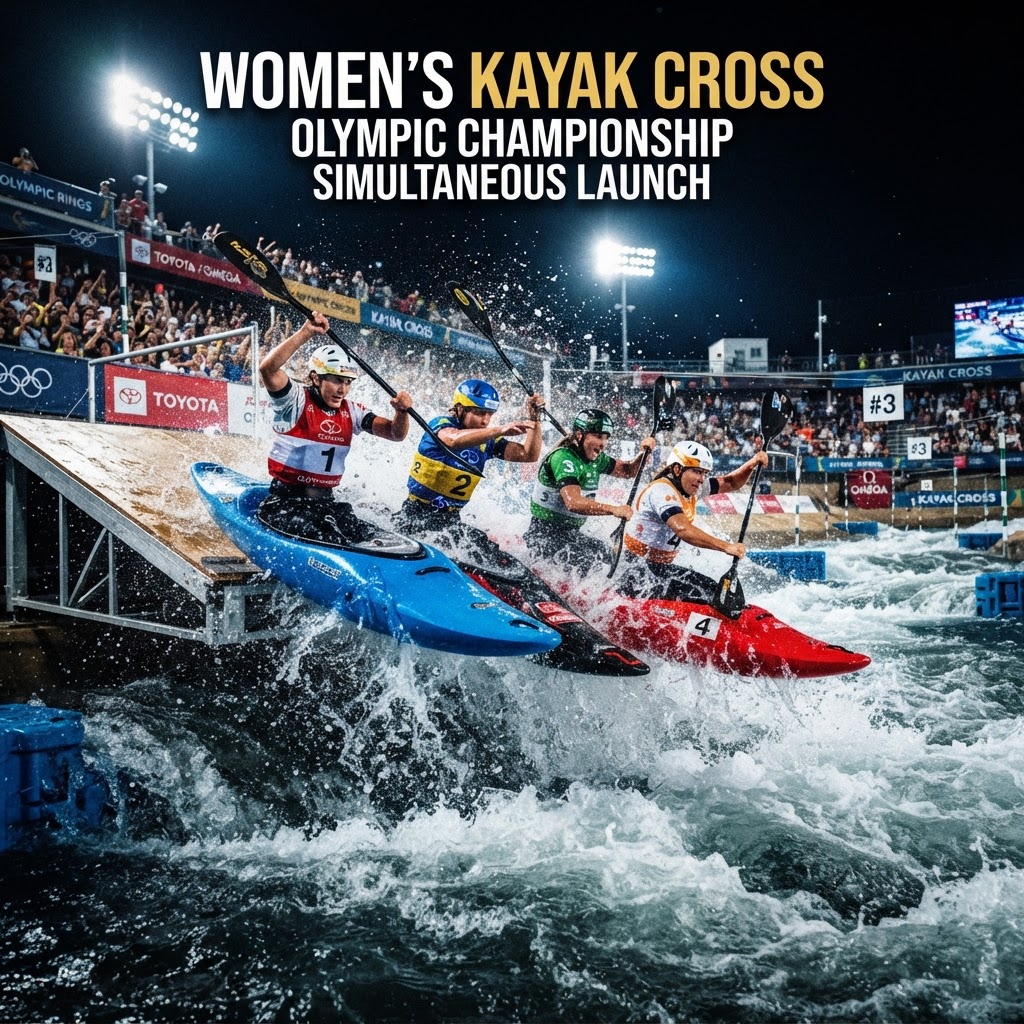 ICF Canoe Slalom World Cup Vaires-sur-Marne 2026 - Kayak Cross Femmes