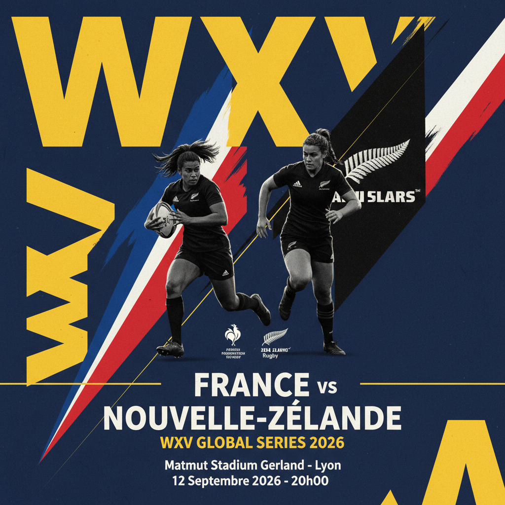 France vs Nouvelle-Zélande — WXV Global Series 2026