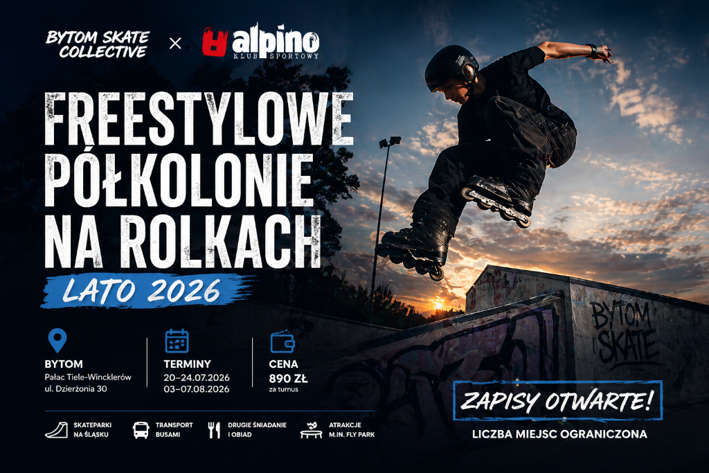 Obóz Freestylowe Półkolonie na Rolkach – Alpino Katowice