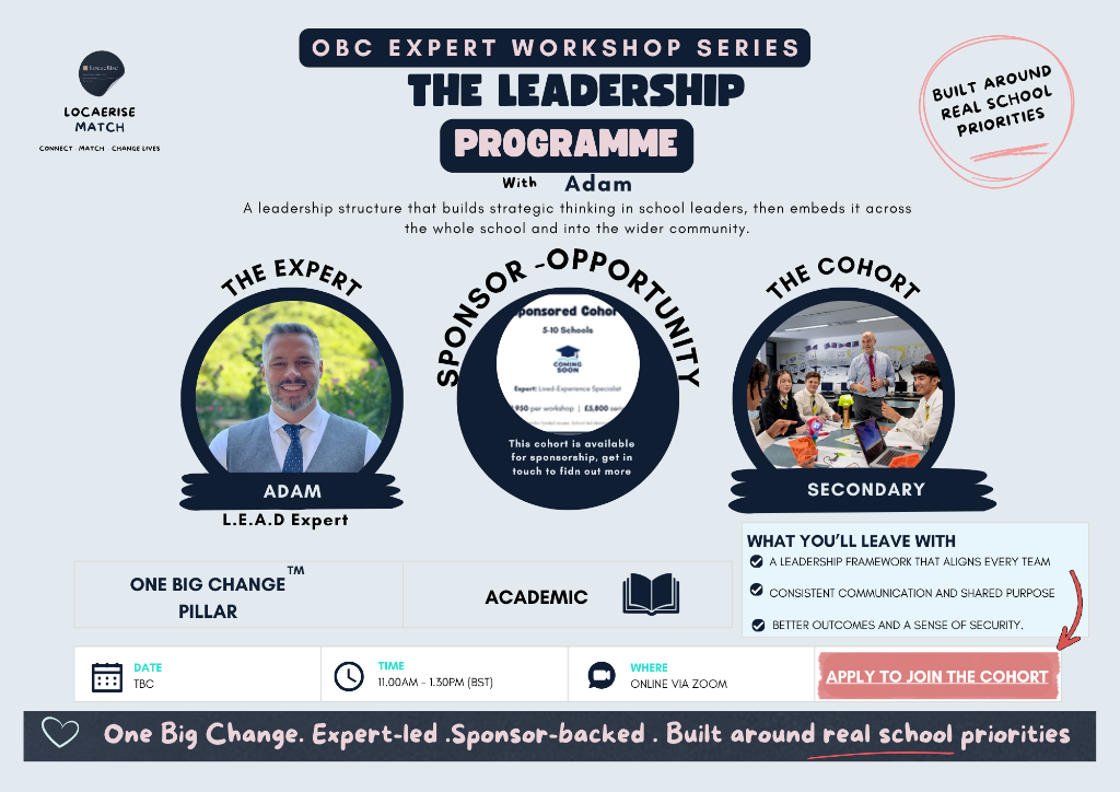 Enlightened Leadership Programme poster