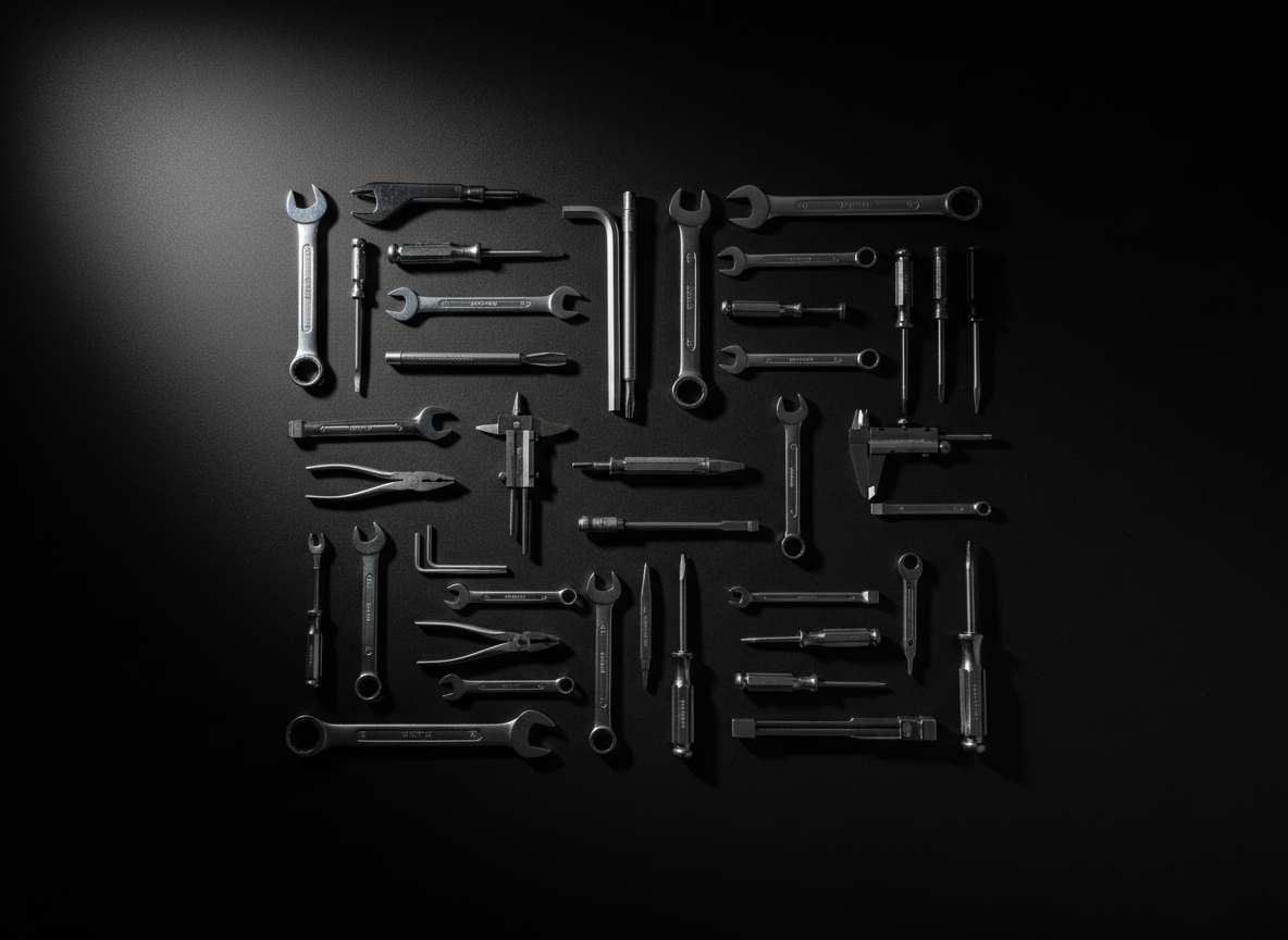 Professional handyman toolkit organized for a Boca Raton luxury home service