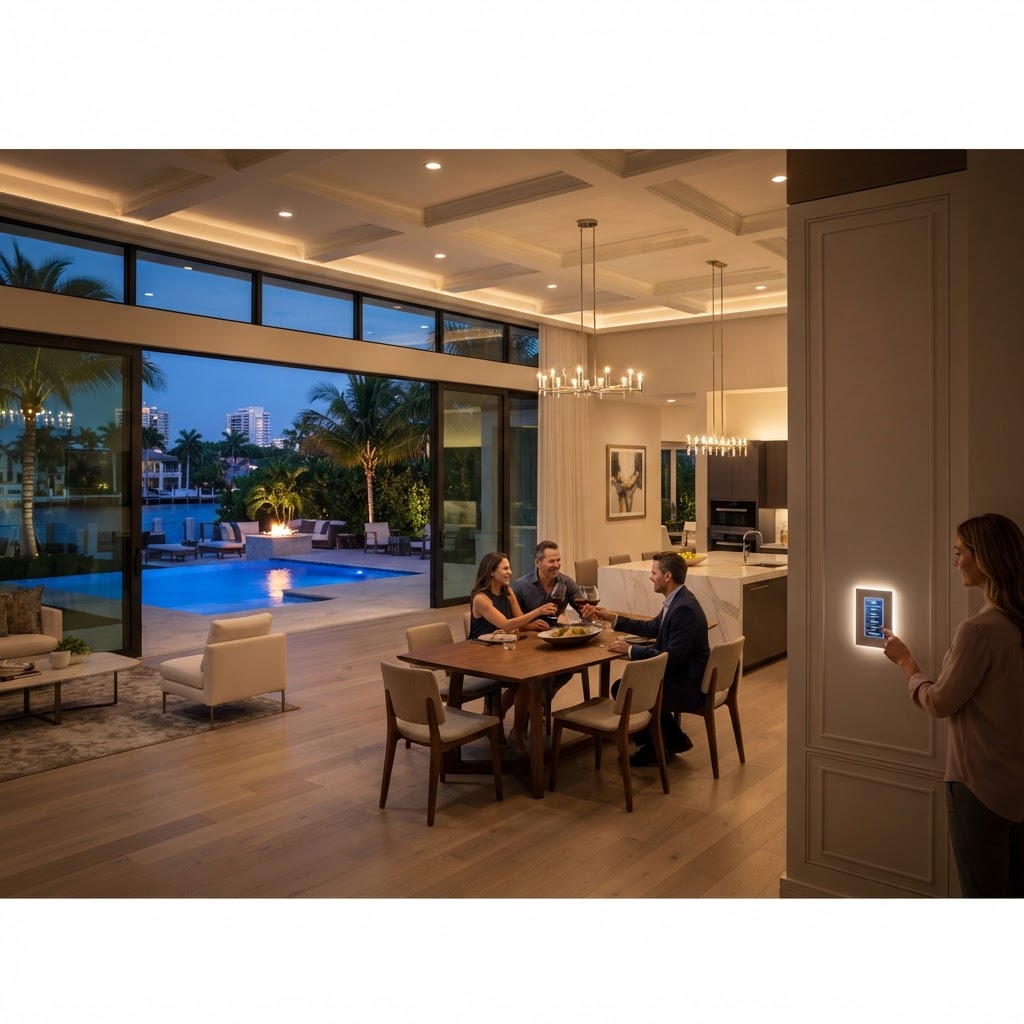 Lutron Smart Lighting Benefits for Luxury Boca Raton Homes