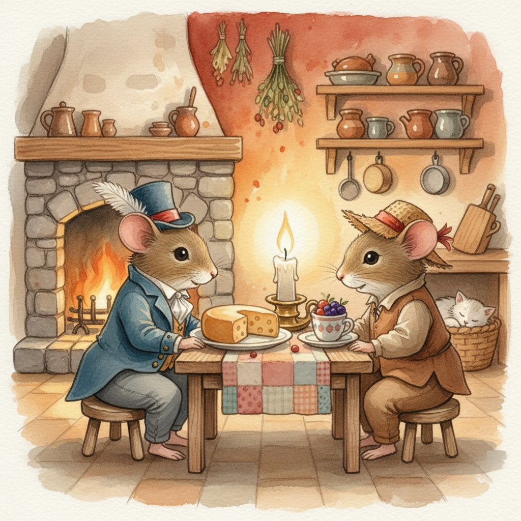 The Town Mouse and the Country Mouse