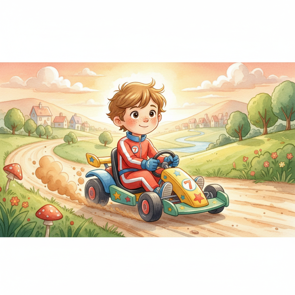 Racing with Ricky - Story 1: The Go-Kart That Wouldn't Quit