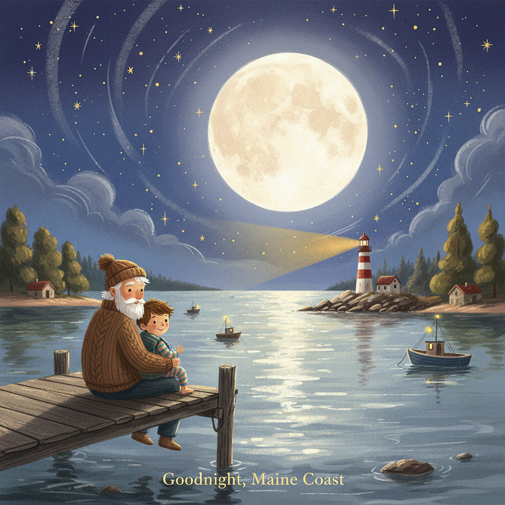 Moonlight at the Dock