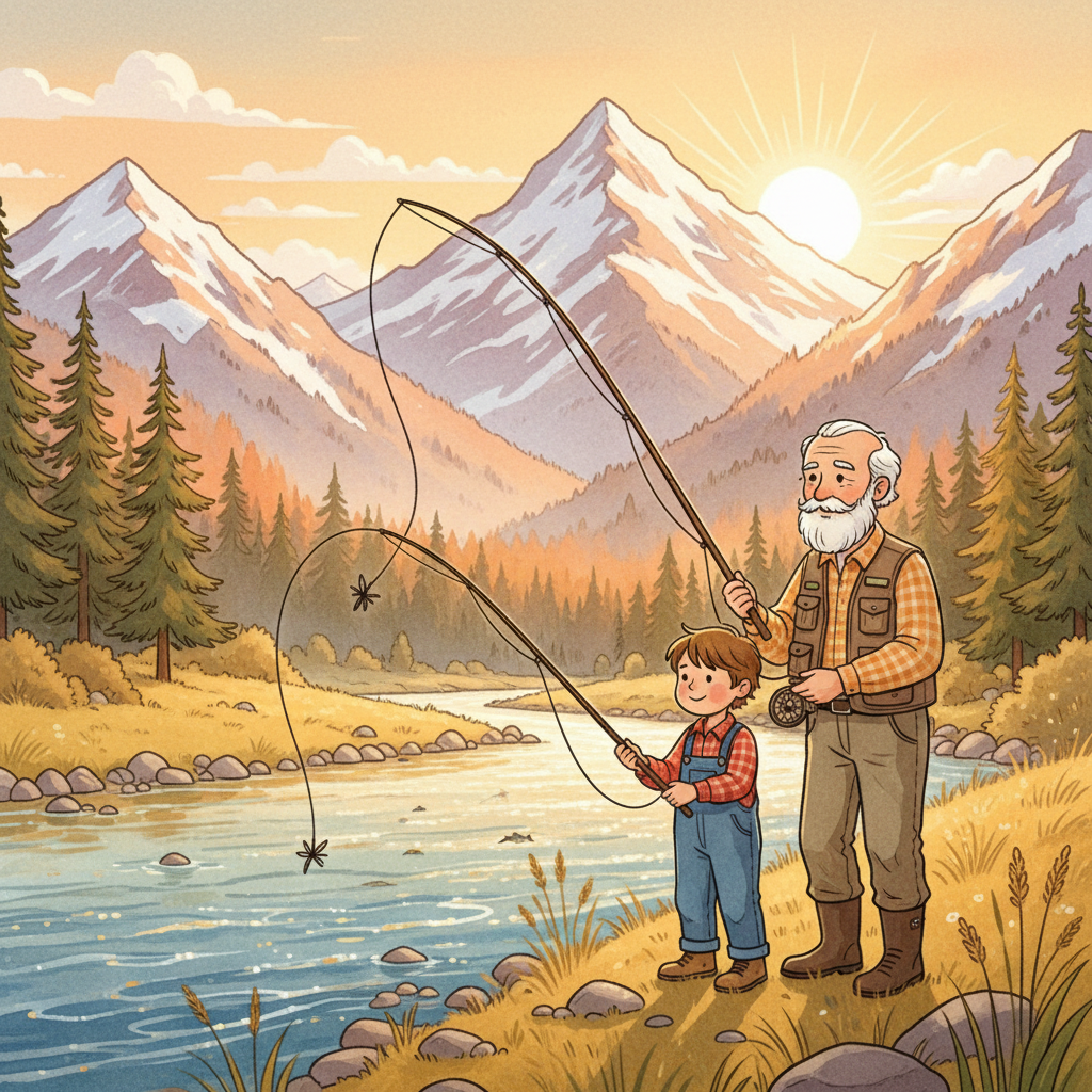 The First Cast in Montana