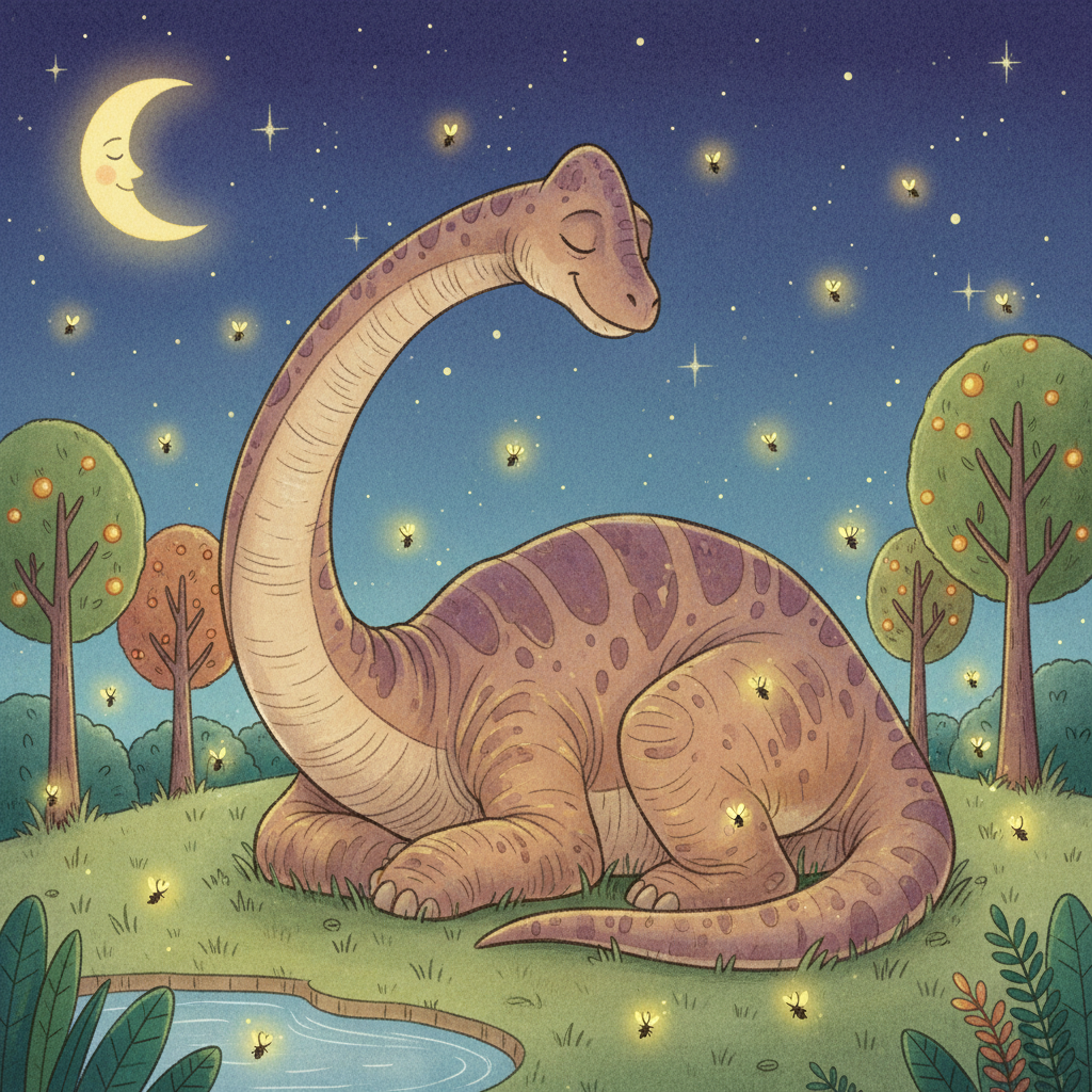 The Sleepy Brachiosaurus