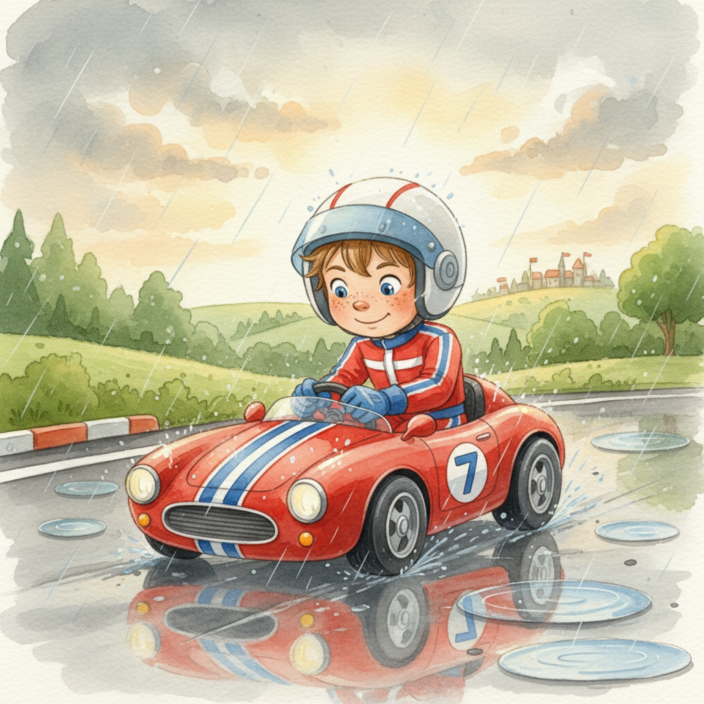 Racing with Ricky - Story 8: The Race in the Rain