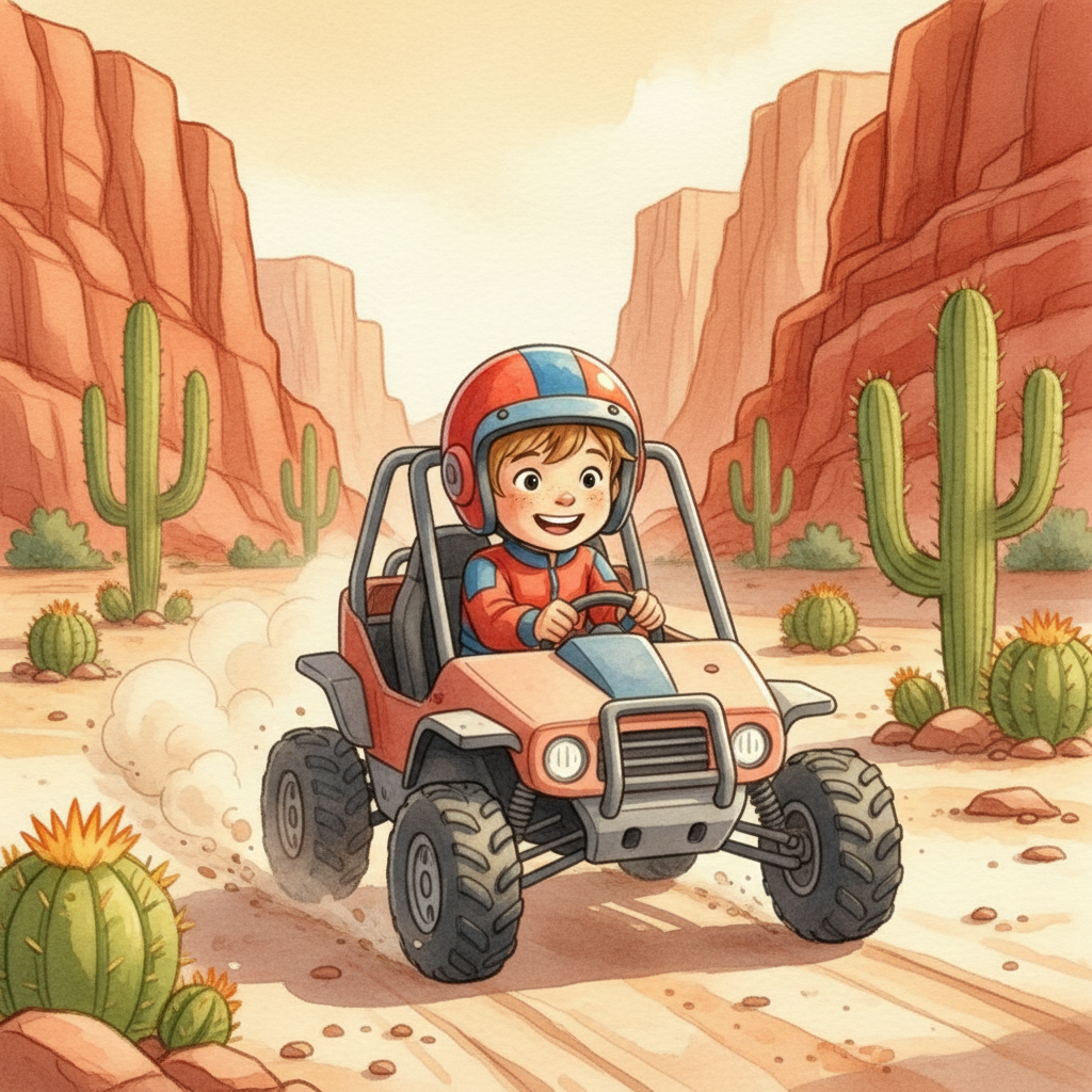 Racing with Ricky - Story 6: The Desert Off-Road Adventure