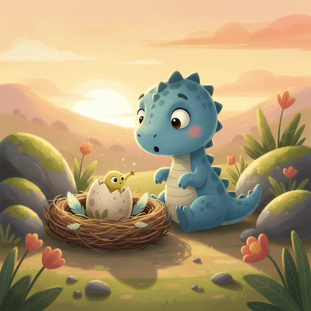 The Dinosaur Who Learned to Wait