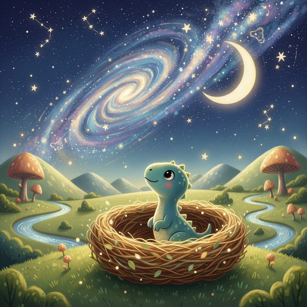 The Dino Who Loved the Stars