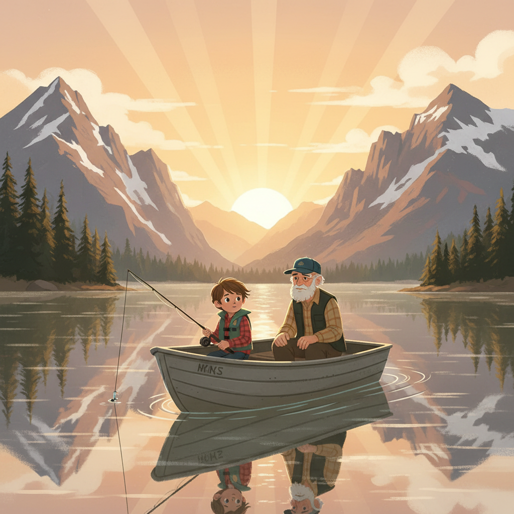 Sunrise on a Colorado Lake