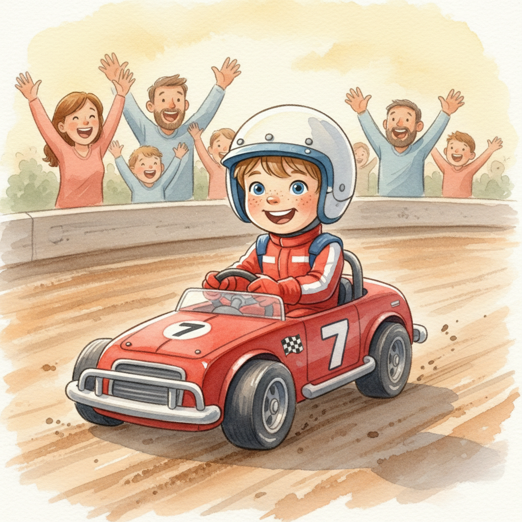 Racing with Ricky - Story 4: Ricky's First Stock Car