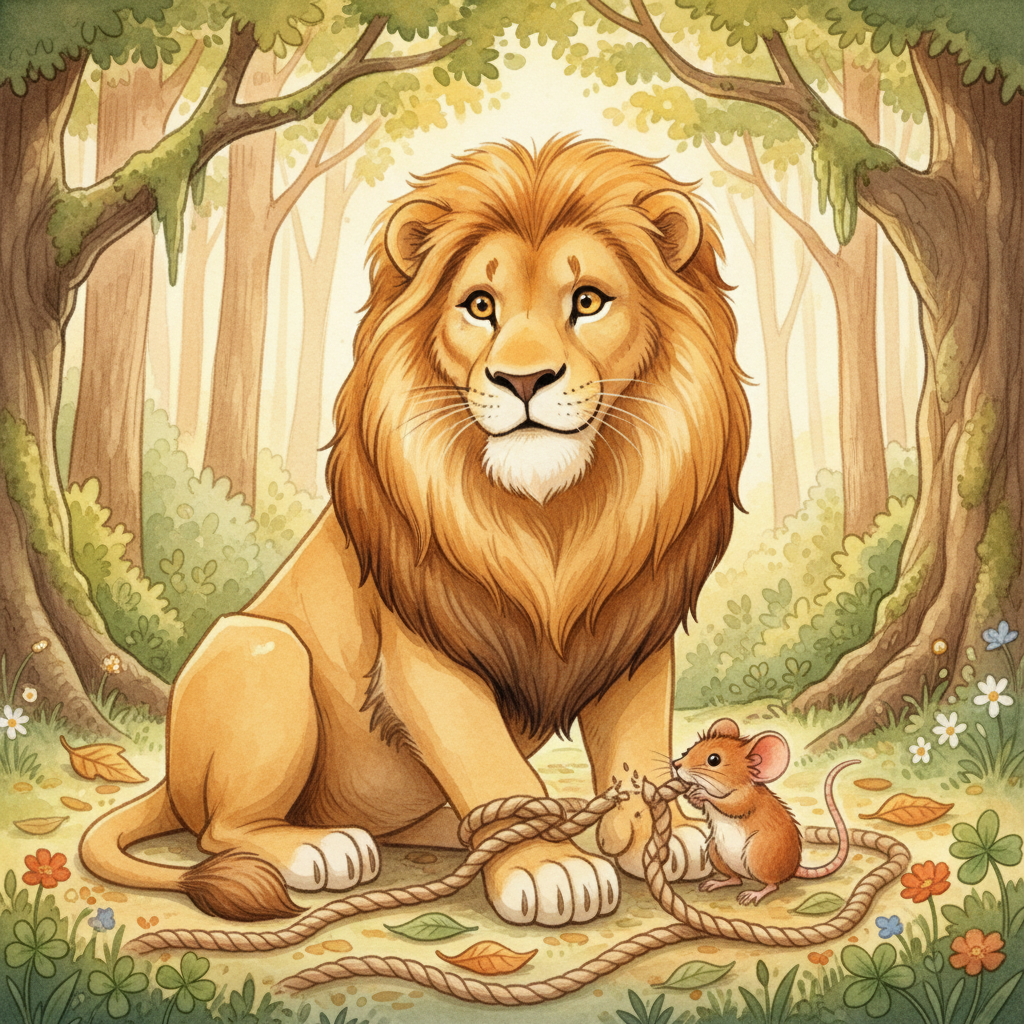 The Lion and the Mouse