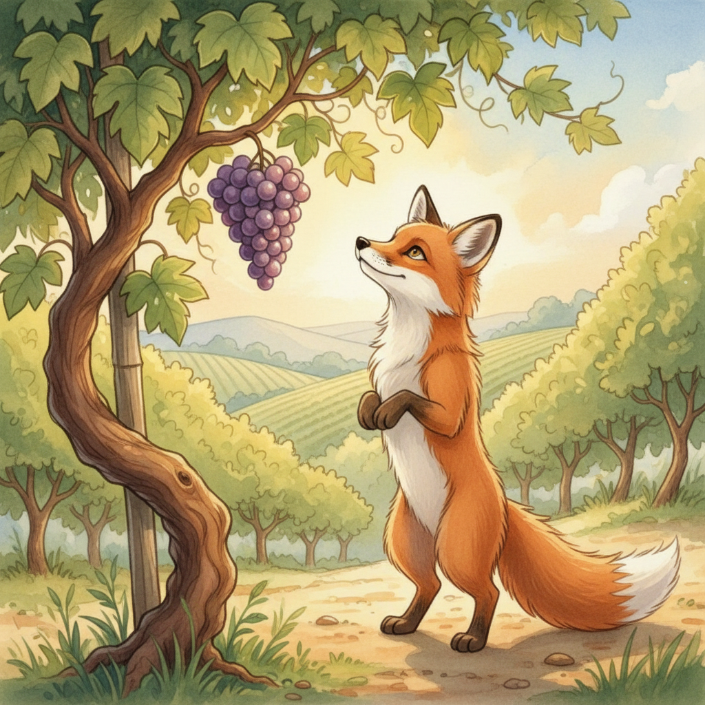 The Fox and the Grapes