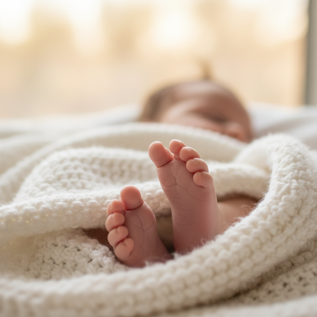 Baby sleeping peacefully