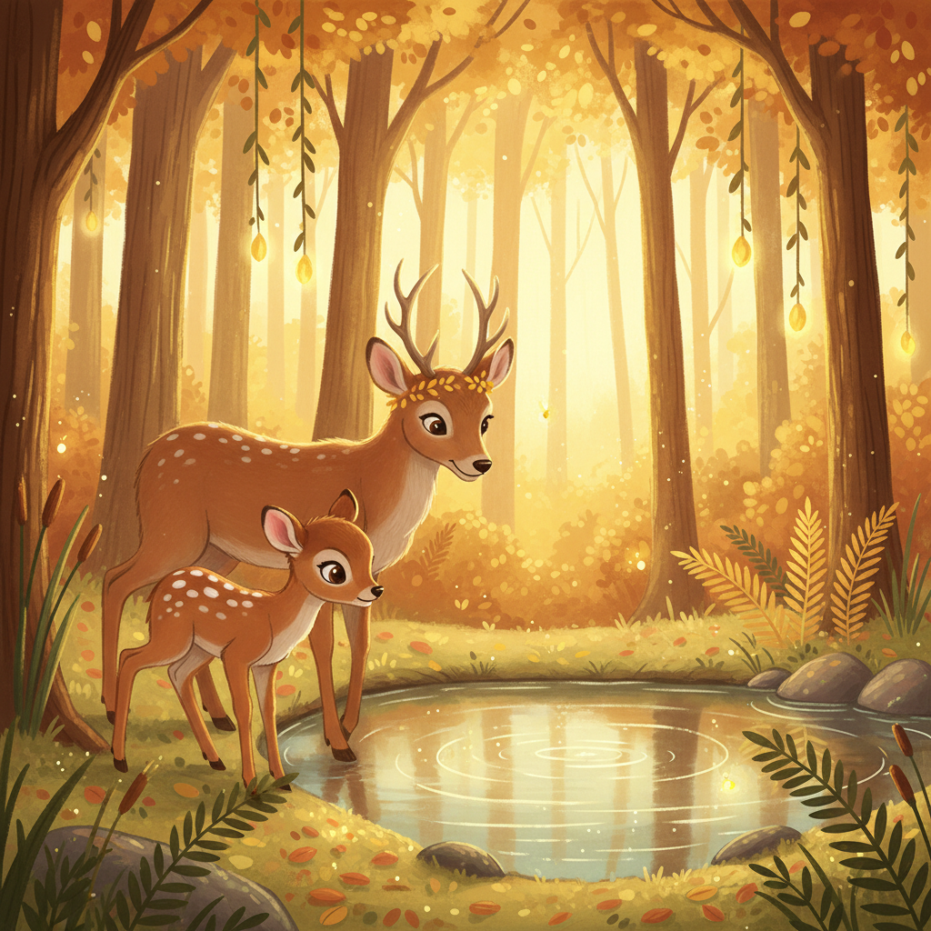 The Little Deer Who Listened
