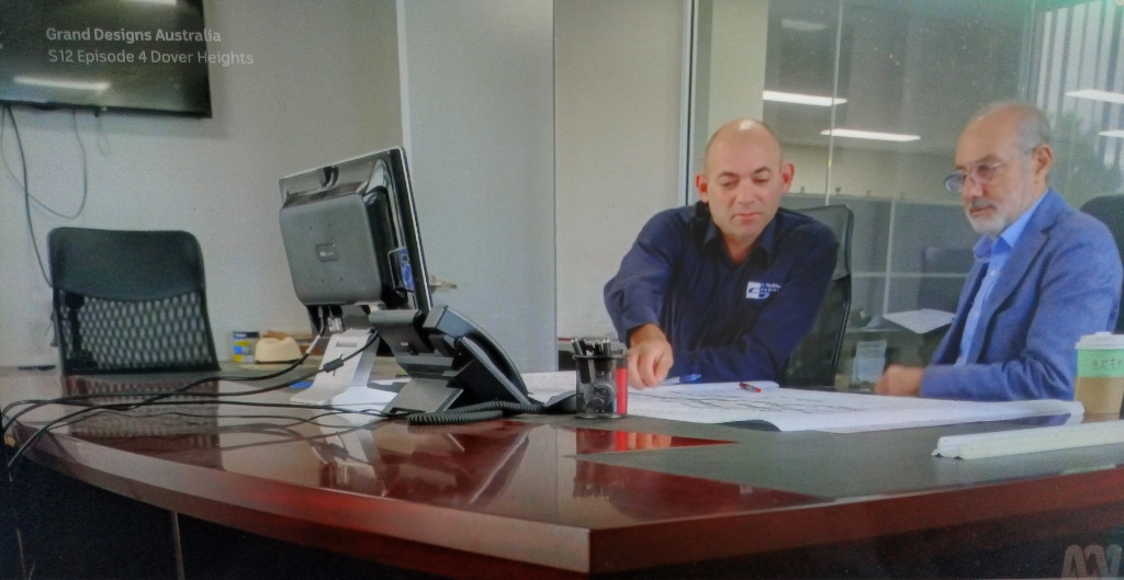 Grand Designs Australia - Dover Heights episode featuring Salken Engineering
