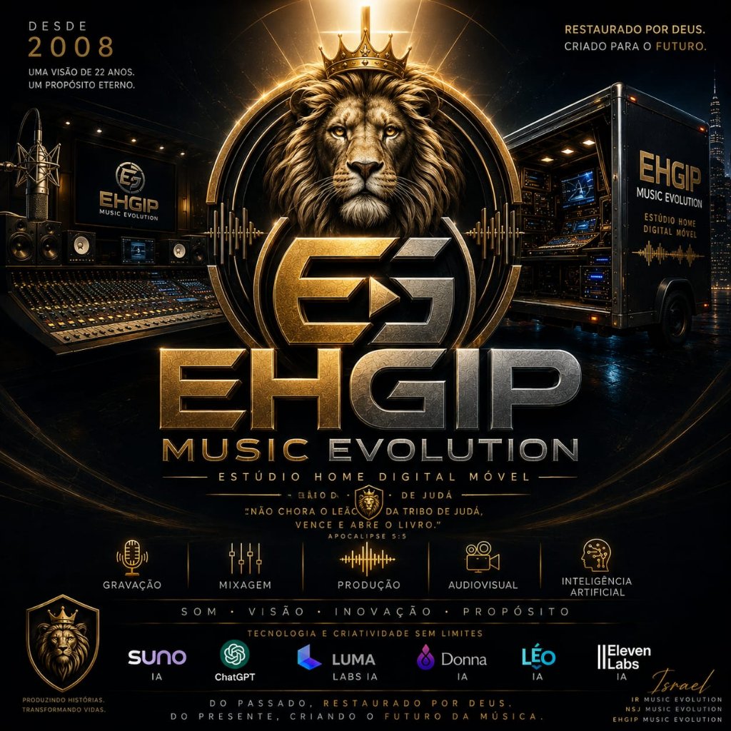 EHGIP Music Evolution — Estúdio Home Digital Móvel