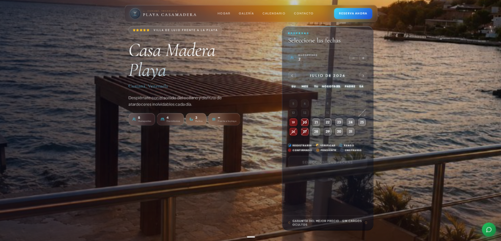 Casa Madera Beach