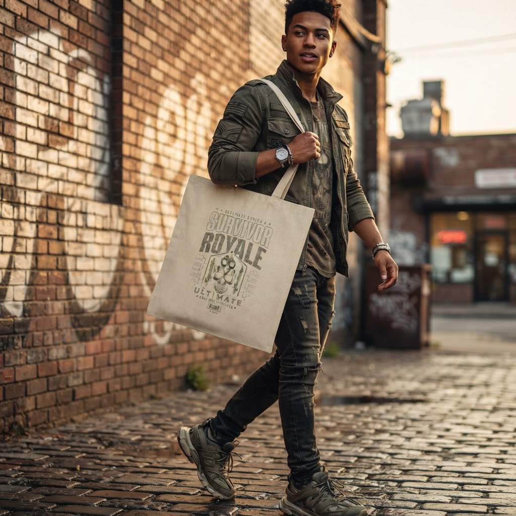 Cotton Canvas Tote Bag