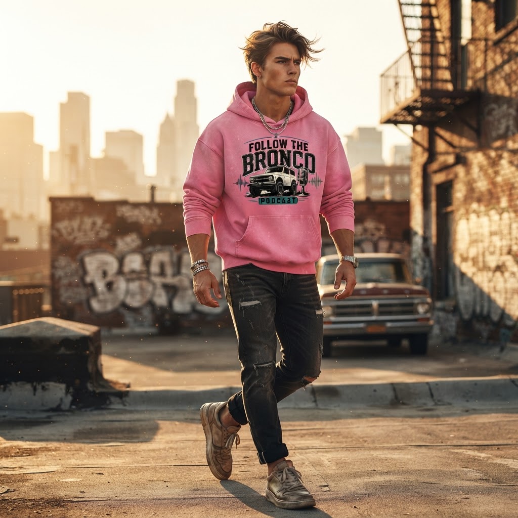 Heavyweight Sunfade Oversized FTB Hoodie