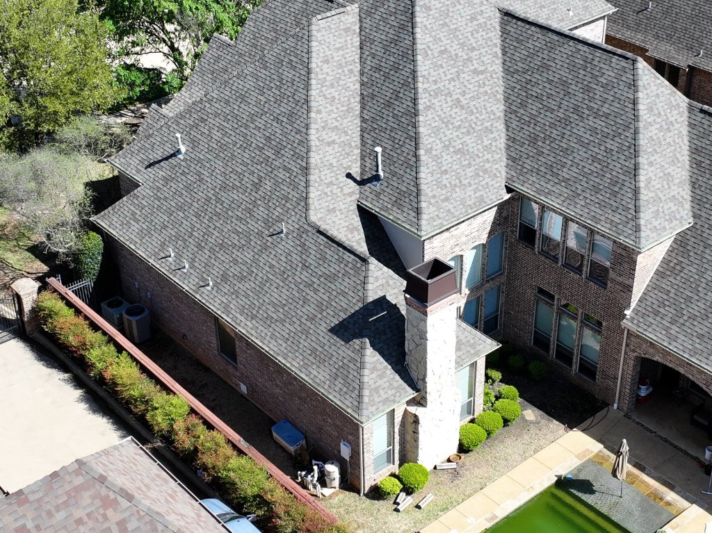 Colleyville Texas Steep Roof Replacement - Colleyville Roofing project photo by Becker Roofing and Exteriors