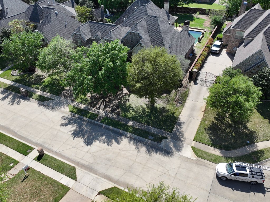 Colleyville Texas Replaced Roofingdueto Hail - Colleyville Roofing project photo by Becker Roofing and Exteriors