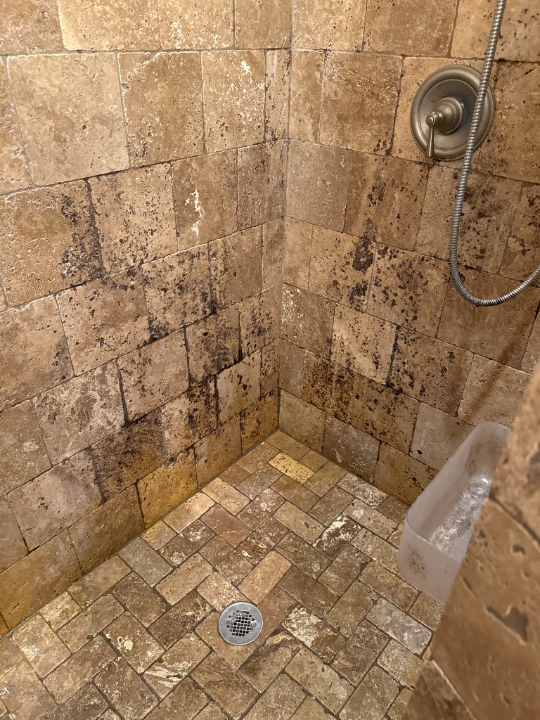 Shower before