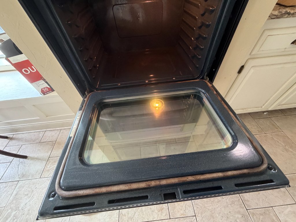 Oven after