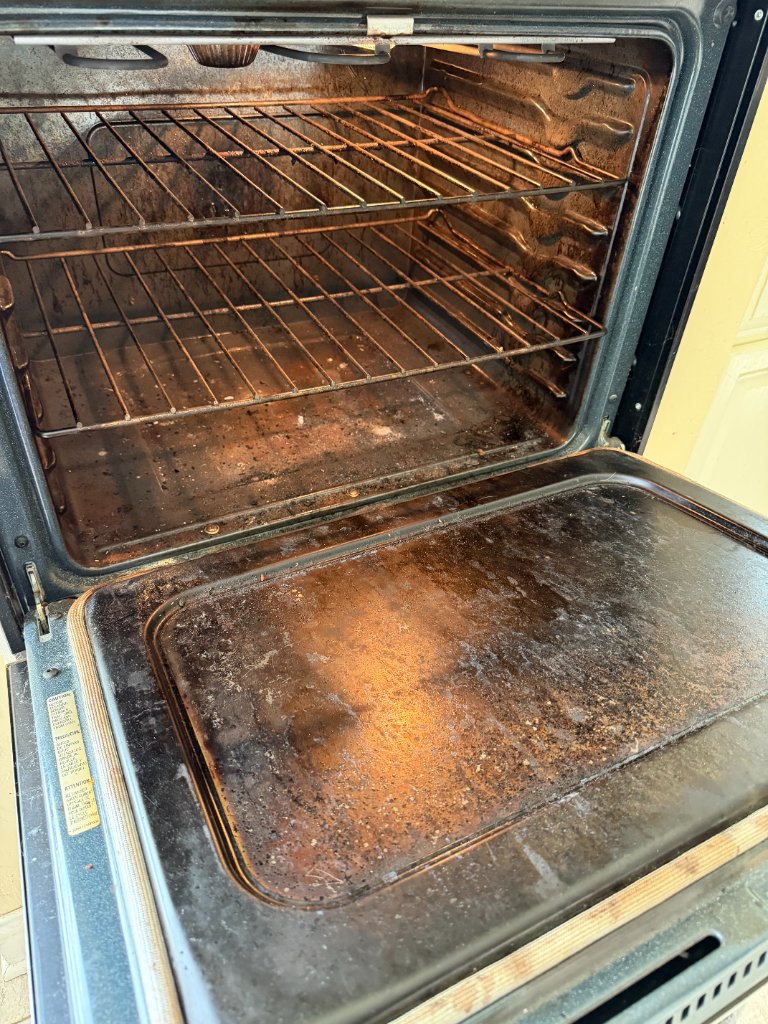 Oven before