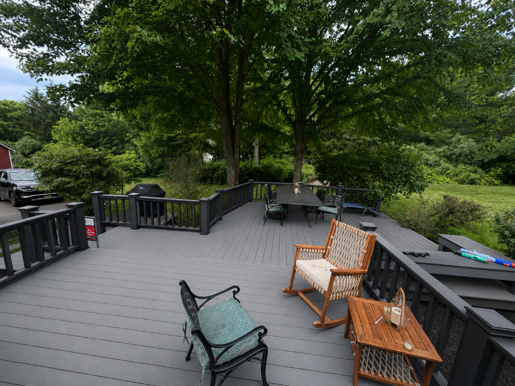 Composite deck build completed