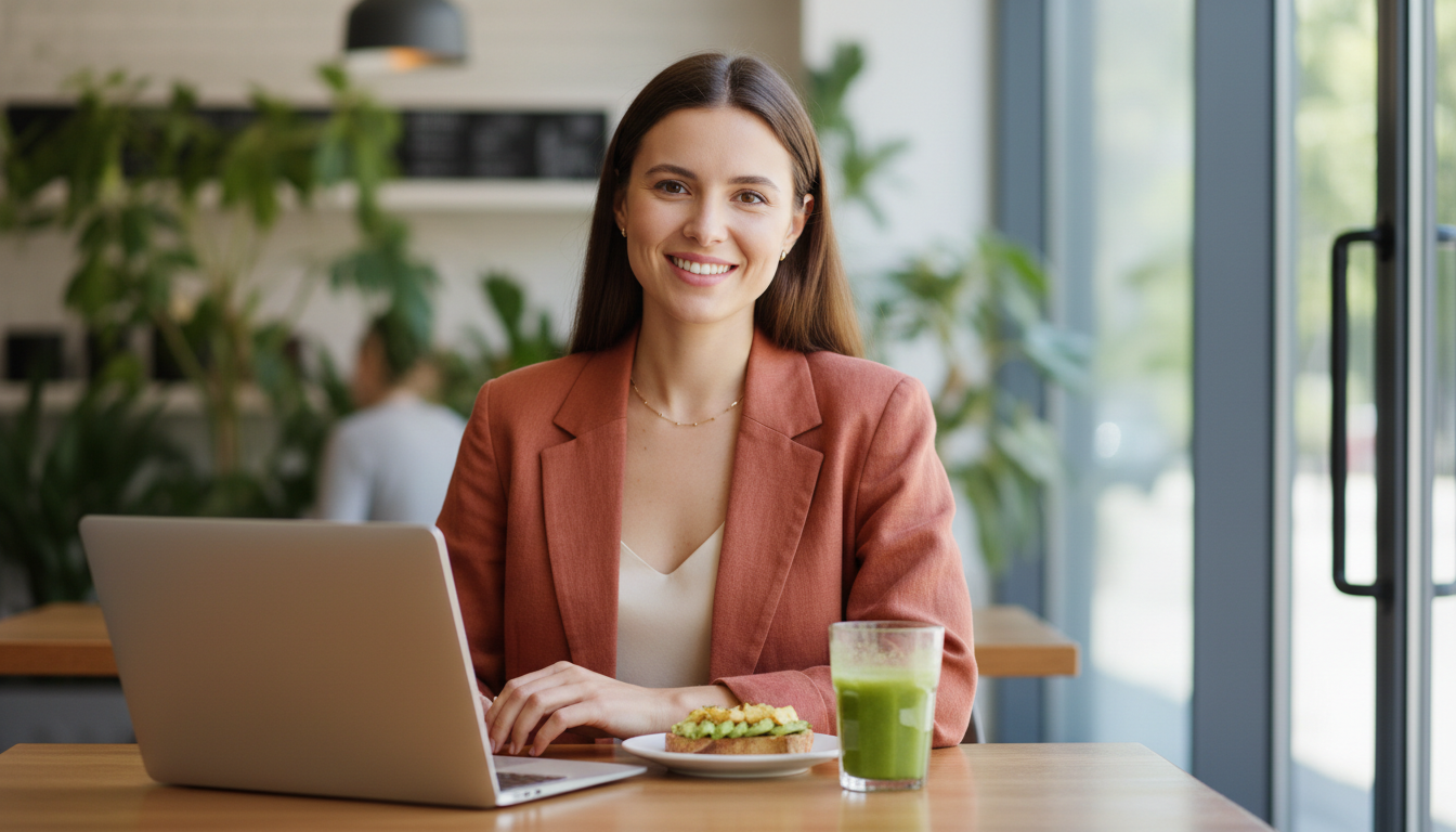 Young professional saving money with health sharing