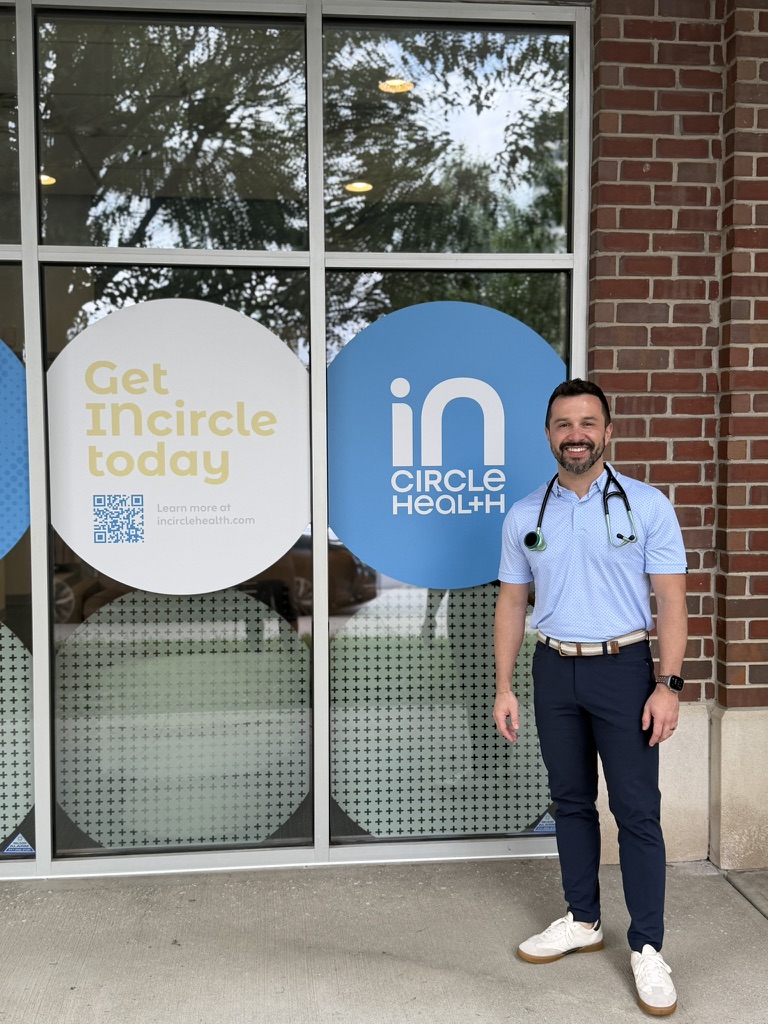 INcircle Health clinic storefront in downtown Indianapolis