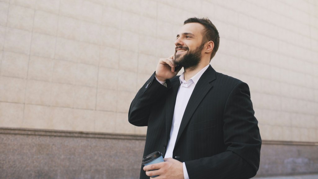 Professional on the phone, representing INcircle Health membership