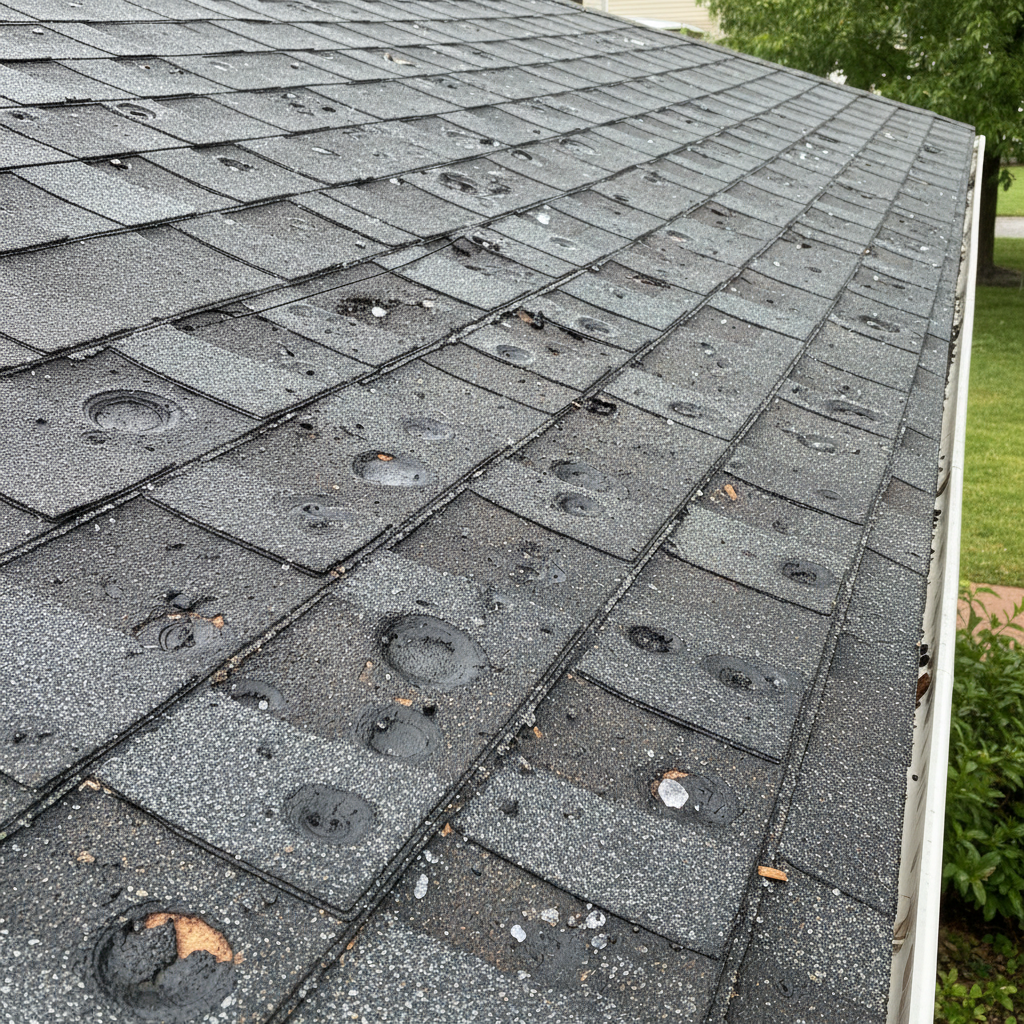 Storm damage roofing for homes in Sheridan, Colorado