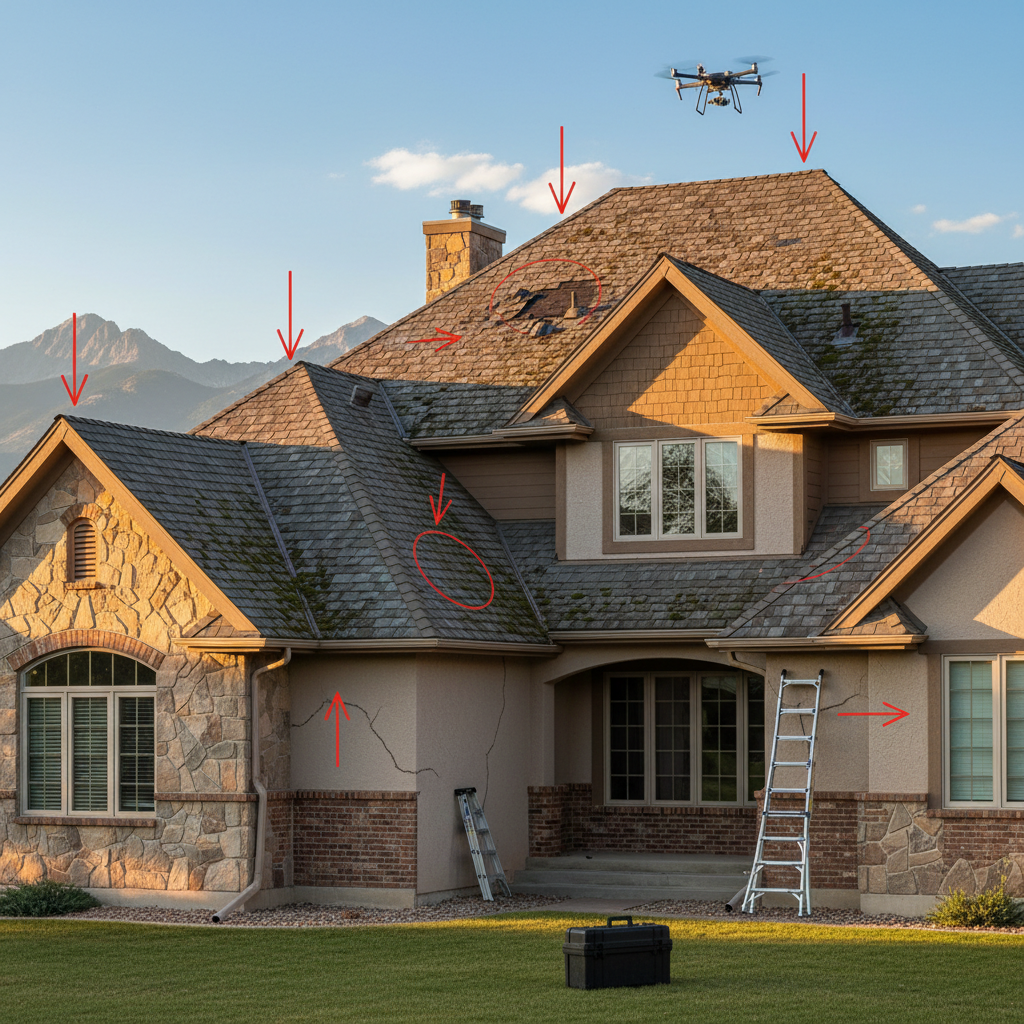 Exterior inspections for homes in Denver, Colorado