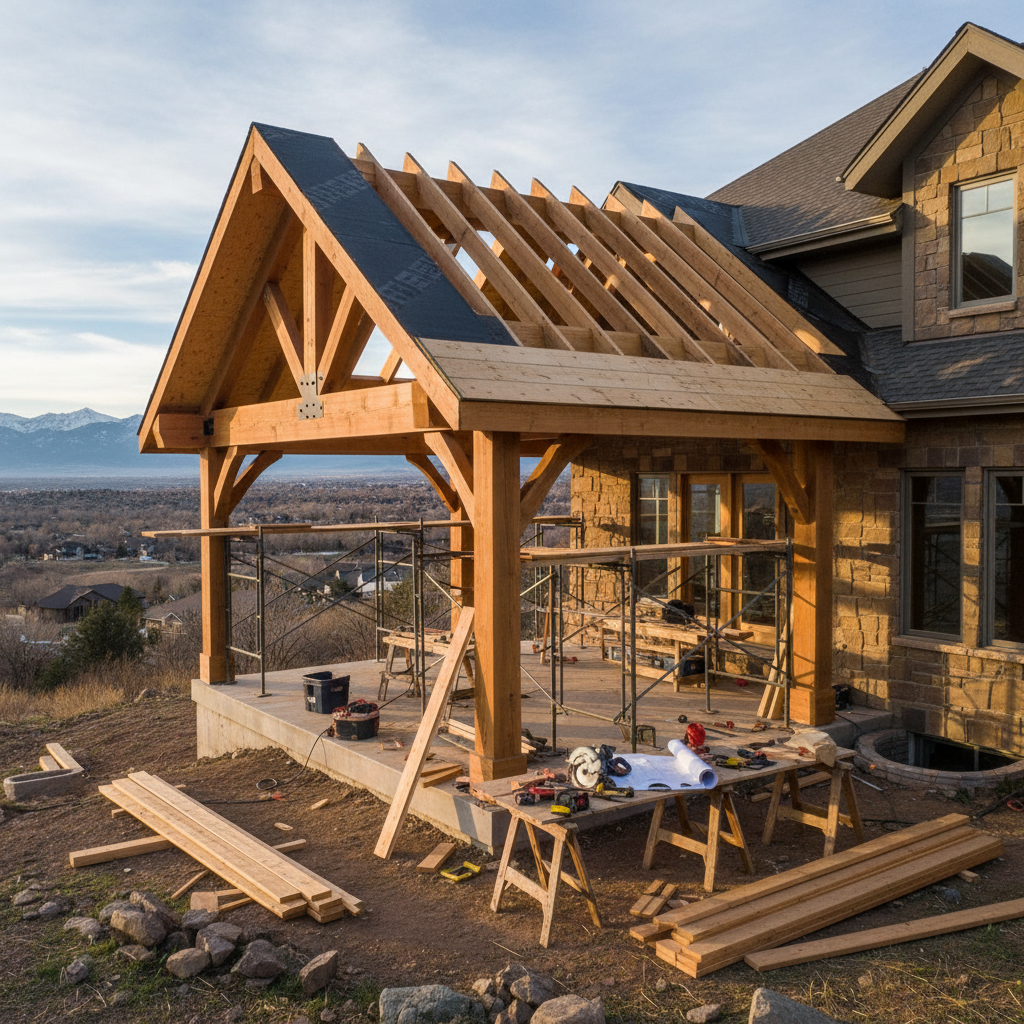 Custom exterior builds for homes in Lone Tree, Colorado