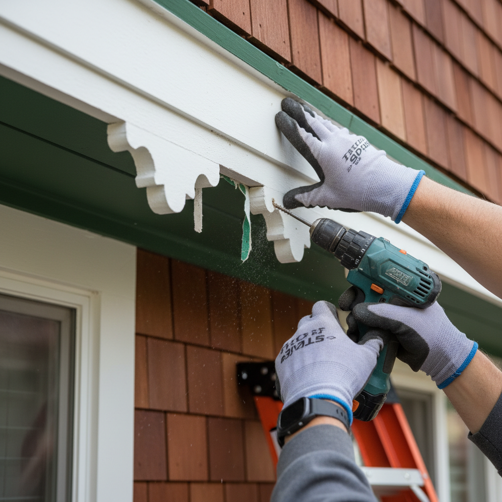 Professional minor repairs by Kings Exteriors & Gutter Systems LLC