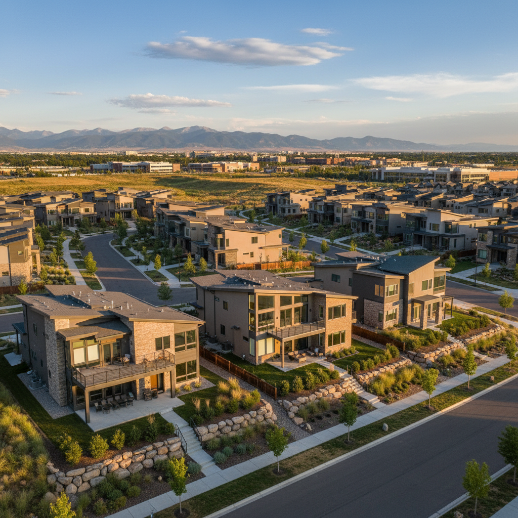 Lone Tree, Colorado — residential area served by Kings Exteriors & Gutter Systems LLC