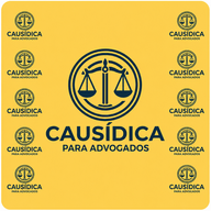 Causídica para profissionais de direito logo